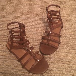 Brown Gladiator Sandals