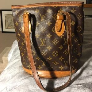 Louis Vuitton bucket bag