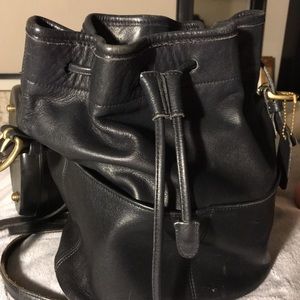 Coach bucket bag
