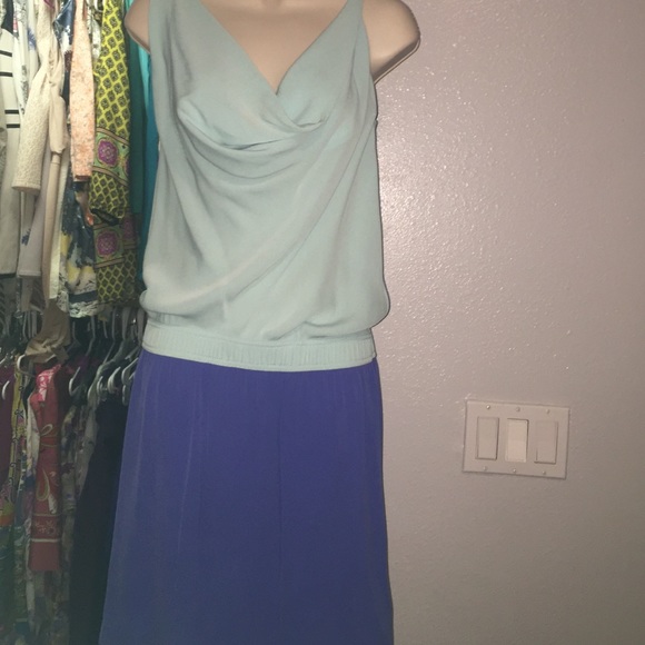 DIANE von FURSTENBURG two toned dress
