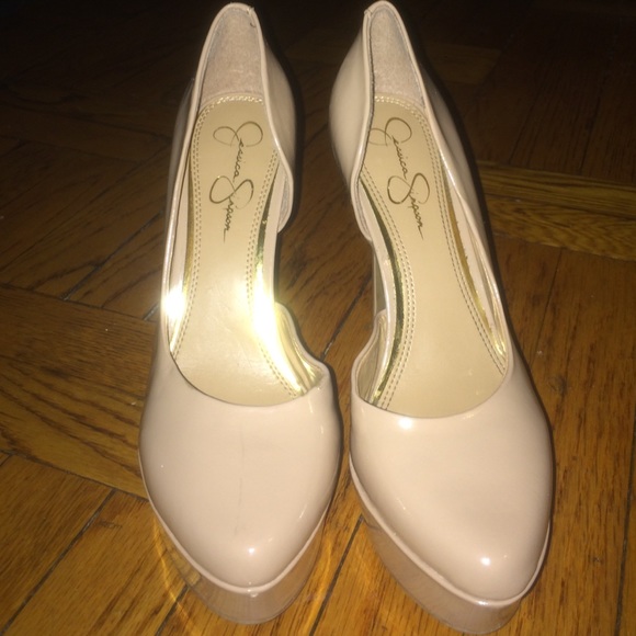 Nude Jessica Simpson Heels