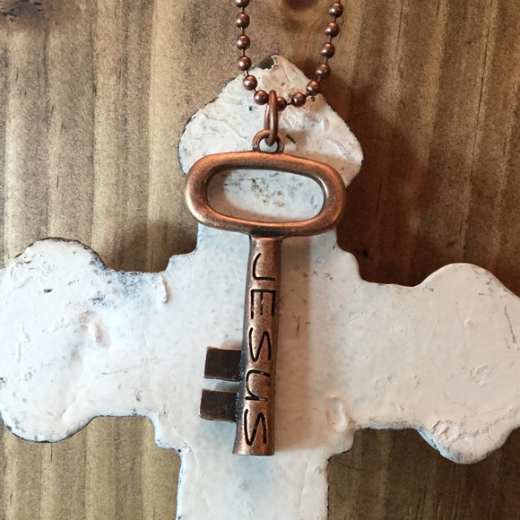 🗝JESUS🗝Copper Key Necklace🗝 - Picture 2 of 4