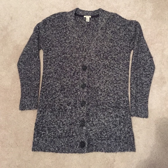 Forever 21 Marble Knit Cardigan