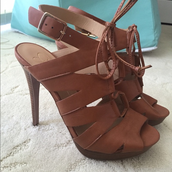 Jessica Simpson Lace Up Booties