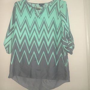 Chevron Top with gold buckle (Great Condition)