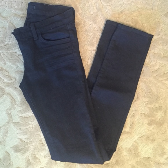 J Brand Black Pencil Leg Jeans