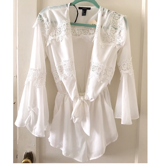 white romper