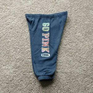 PINK Cropped Sweatpants XS