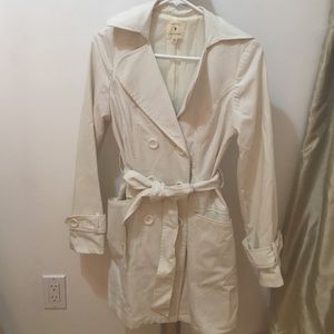 White trench coat