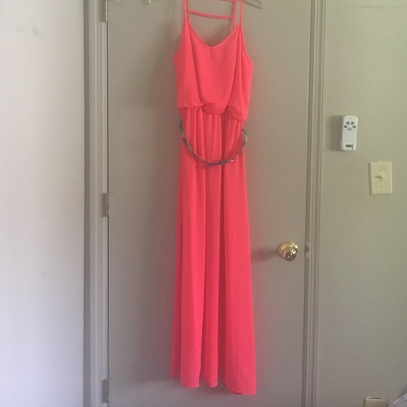 Pink Maxi Dress