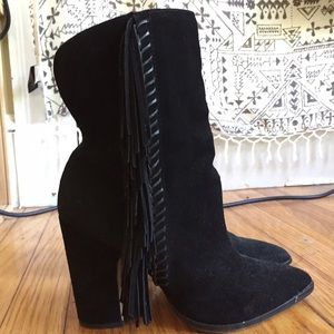Dolce Vita Fringe Booties