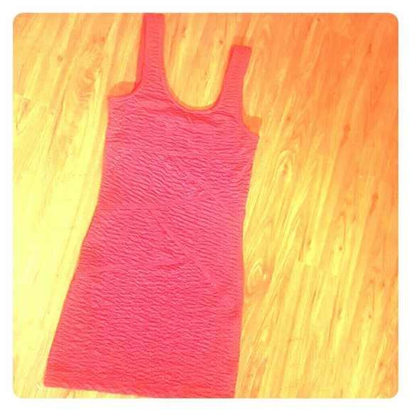 Sexy red dress