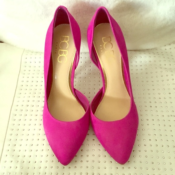 BCBG Shoes - BCBG Paris Fuchsia Heels