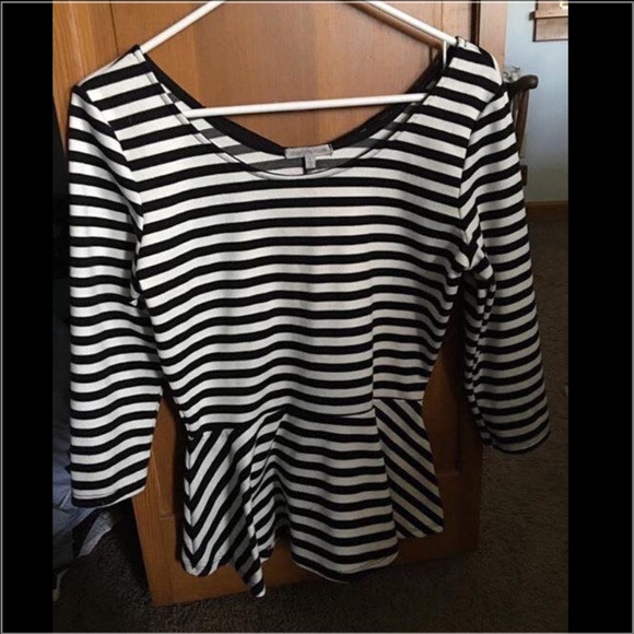 Peplum top.