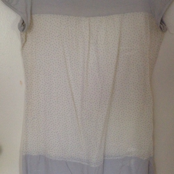 Grey and white polka dot shirt - Picture 2 of 2