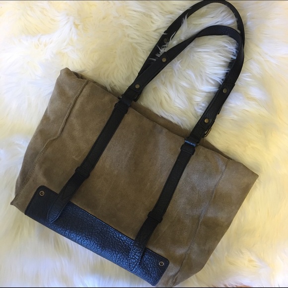 Zara Handbags - ZARA Suede Bag