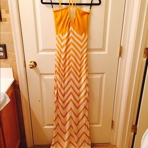 SOLD! Bebe maxi dress