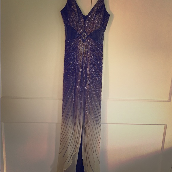 Alyce Embroidered Formal Gown