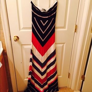 SOLD!  Bebe maxi dress
