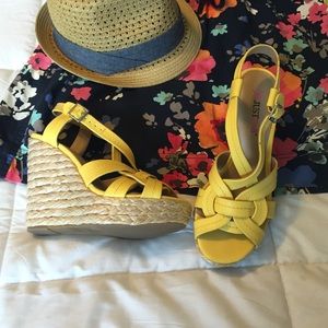 Adorable Yellow wedges