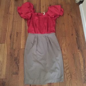 BCBGeneration butterfly sleeved dress in Size 0