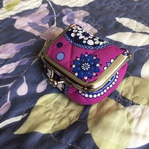 Vera Bradley Paisley Contacts Case Holder