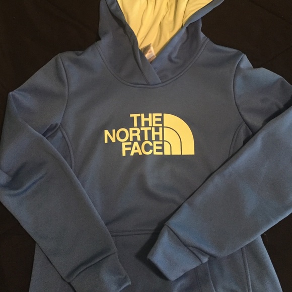 North Face Sweatshirt Blue/Green