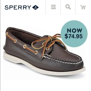 Sperry Topsider Original 2-eye boat shoe s7.5