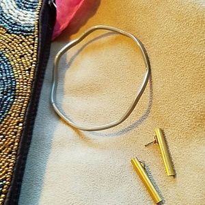 Erica Weiner earrings and bracelet