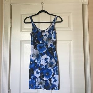 Patterned Body-con Dress