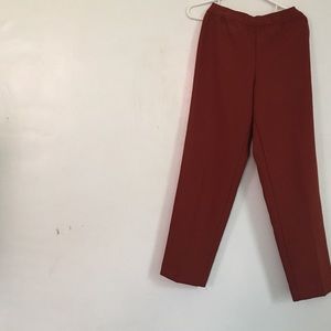 Burnt orange pants