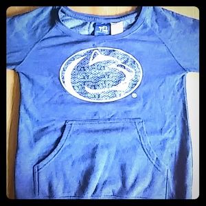 Girls Penn State pocket light sweatshirt