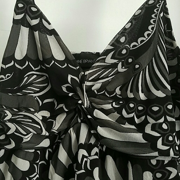 Lane Bryant Pattern Dress Top - Picture 2 of 3