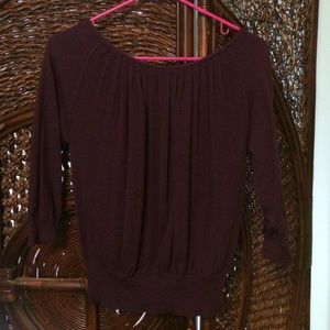 Loft purple sweater