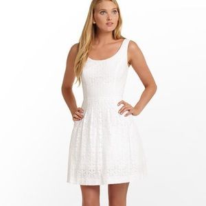 Lilly Pulitzer posey dress white daisy lane lace