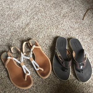 Women's Sperry flip flops/sandals