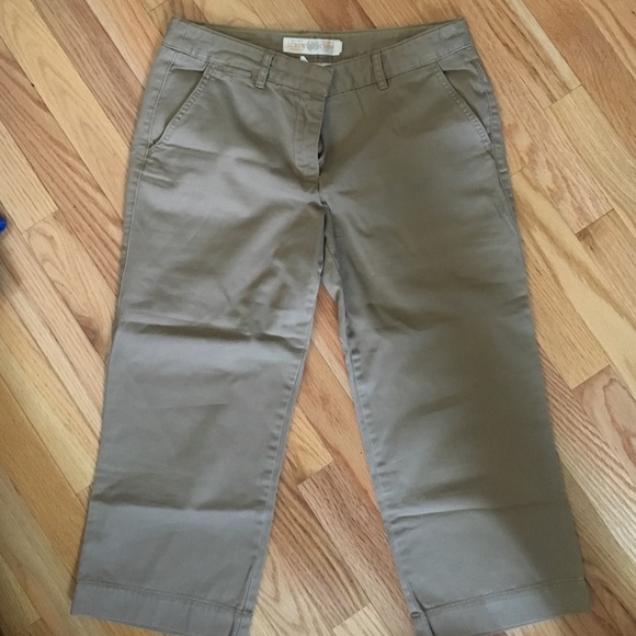 J.Crew chino capris