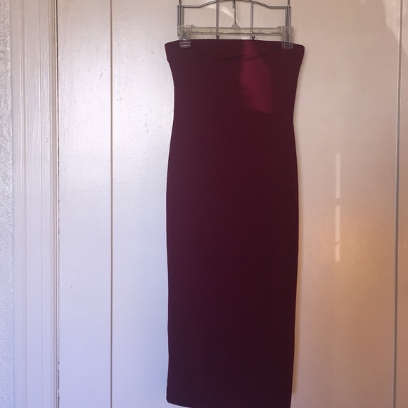 Strapless Halter/Tube Dress