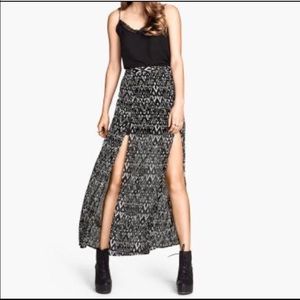 H&M Split Maxi Skirt