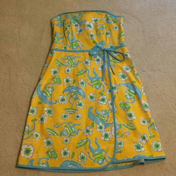 Lilly Pulitzer Dresses & Skirts - SALE 🌟 Lilly Pulitzer strapless dress!
