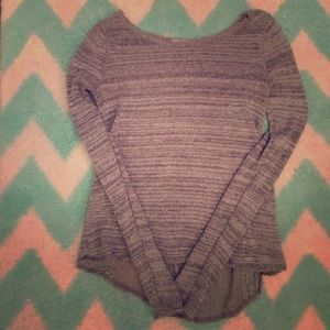 This sweater is from hollister!