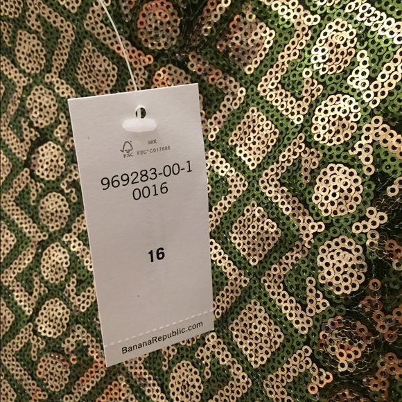 Banana Republic Sequin Skirt NWT - Picture 3 of 4