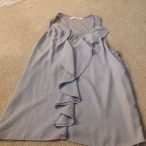 Gray Guess sleeveless blouse