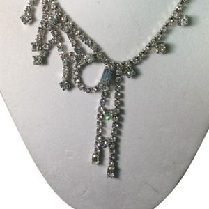 Gorgeous High End vintage rhinestone necklace
