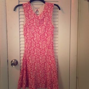 A beautiful pink dress!