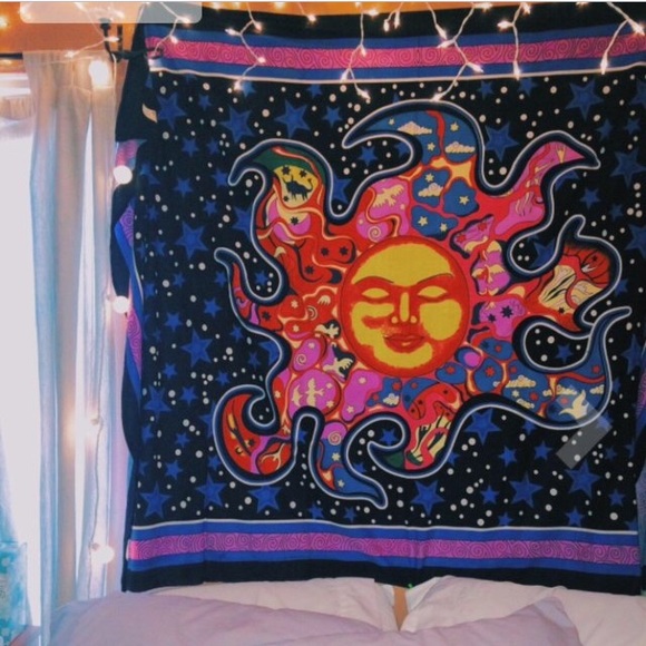 ⚡️LOWEST PRICES⚡️Hippie Sun Tie Dye Tapestry