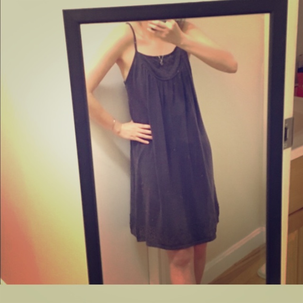 Kimchi blue dark gray casual dress