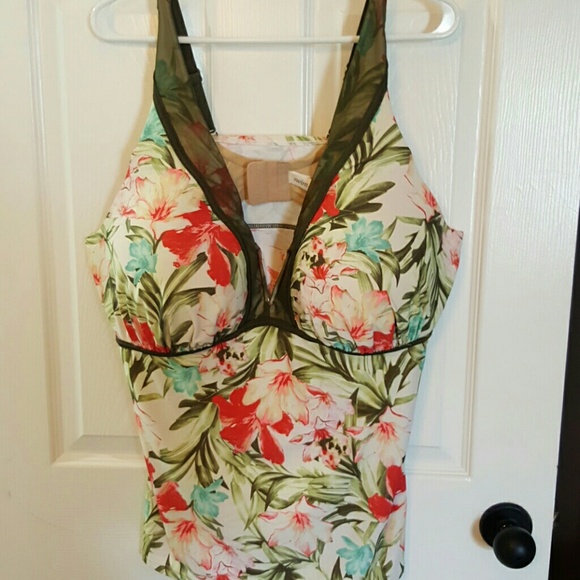 Floral Swim Tank