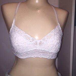 American eagle white bralette