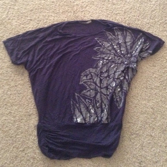 Purple blouse